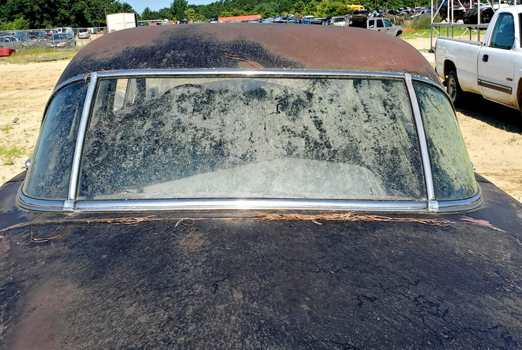 1953 Packard Cavalier rear windshield.