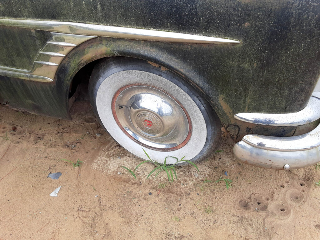 1953 Packard Cavalier wheel.